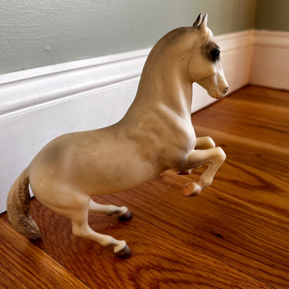 Vintage Breyer Rearing Lipizzan Stallion Alabaster #620 7.5" - Picture 9 of 14